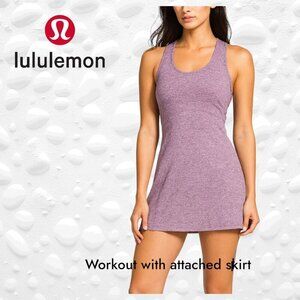 lululemon Purple Workout long tank  Size S/XS